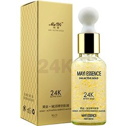 24K Active Gold Essence Moisturizing Anti Wrinkle Anti Aging Collagen Hyaluronic Acid Essence Face Care 30ML