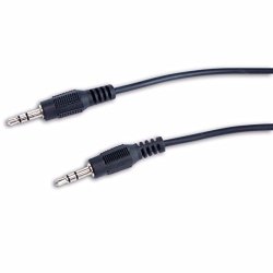 Readyplug 3.5MM Audio Cable For: Forcovr D85 Wireless Bluetooth Speaker Line In aux Jack M m Black 25 Feet
