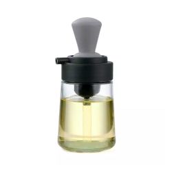 2 In 1 Bottle Silicone Oil Dispenser With Brush