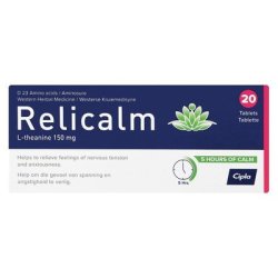 Relicalm Tablets 20 Pack