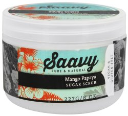 Saavy Naturals - Sugar Scrub Mango Papaya - 8 Oz.