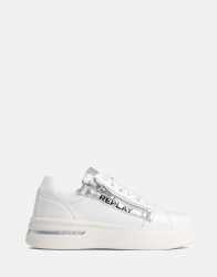 University W Zip 2 White Sneakers - UK8 White