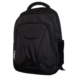 Fino SK-9021 Polyester Travel 15-INCH Laptop Backpack - Black