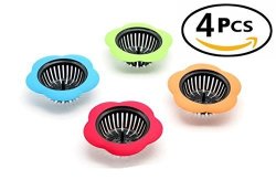 Betwoo Kitchen Sink Strainer Drain Stopper Filter Set Of 4