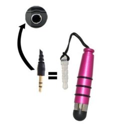 Accessory Master Touch Pen With Connector For Htc One MINI Pink