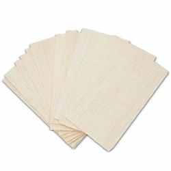 Bright Creations Balsa Wood Sheets For Diy Crafts 12 Pack 6 X 4 Inches