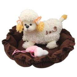 Cute Warm Soft Comfortable Pet Dog Cat Bed Style Sleep Accessories Brown