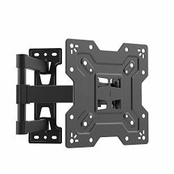 Wali Articulating Tv Monitor Wall Mount Full Motion Extension Arm For Most LED Lcd Oled And Plasma Flat Screen Tvs Up To 42 Inches