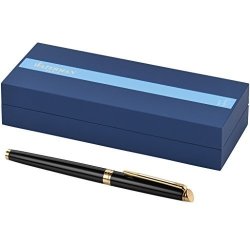 Waterman Hemisphere Fountain Pen. 5.4 X 0.4 Inches Solid Black gold