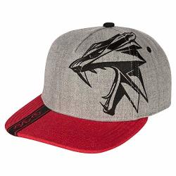 Jinx The Witcher 3 Witcher Slays Snapback Baseball Hat Gray One Size