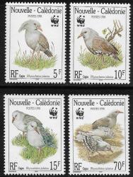 New Caledonia Mnh Wwf 1998 Birds
