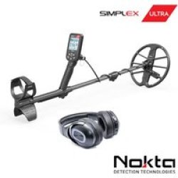 Nokta Simplex Ultra Metal Detector Whp - With Wireless Headphones