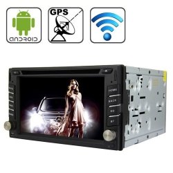 Rungrace Universal 6.2 Inch Android 4.2 Multi-touch Capacitive Screen In-dash Car DVD Player With Wifi Gps Rds Ipod Bluetooth