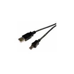 Synergy Digital USB Cable Compatible With Canon Vixia Hf R800 Camcorder USB Cable 3' USB 2.0 A To MINI B - 5 Pin