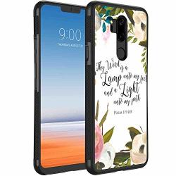 Psalm Verse Cell Phone Case Fit LG G7 Thinq 6.1 Inch