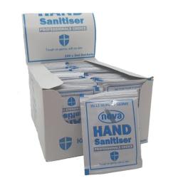 Nova Sabs-approved Hand Sanitizer 2ML Sachet - 100PC Per Box