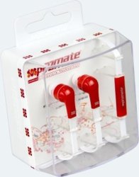 Promate Aurus Multifunction Stereo Hands-free Earphone Red