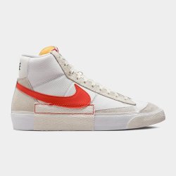 Nike Men's Blazer Mid '77 White red Sneaker