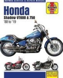 Honda Shadow VT600 & 750 - & 39 88 To & 39 19 - Haynes Service & Repair Manual Paperback
