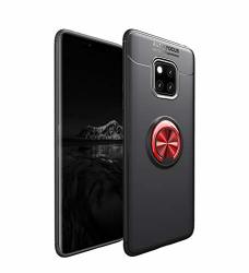 Case For Huawei Mate 20 20 X Magnetic Car Mount Soft Tpu 360 Degree Rotating Ring Kickstand Cover For Mate 20 LITE 20 Pro Black+red Huawei Mate 20X 7.2