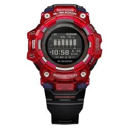Casio G-squad Black And Red G-shock Wrist Watch