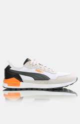 Puma Mens Graviton Mega Sneakers - Grey-orange - Grey-orange UK 9