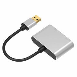 Pinchu USB 3.0 To HDMI Vga Adapter Mac Os USB To Vga HDMI Adaptor 1080P Converter Support HDMI Vga Sync Output For WINDOWS7 8 10