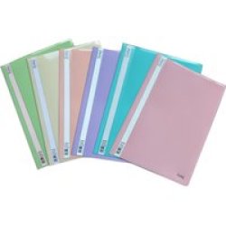 A4 Presentation Folders - Pastel Green 12 Pack