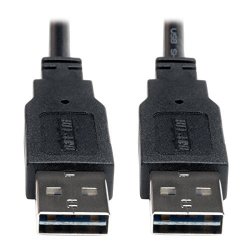 Tripp Lite Universal Reversible USB 2.0 Hi-speed Cable Reversible A To Reversible A M m 6-FT. UR020-006