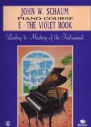 Piano E - The Violet Book Paperback