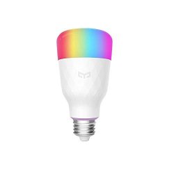 Yeelight 10W Smart LED Bulb E26 E27 Dimmable Changing Multicolor Wifi Light Bulb Compatible With Alexa Echo Ifttt And Home Assistant App Compatible For Apple