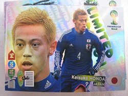 Fifa World Cup 2014 Brazil Adrenalyn XL Keisuke Honda Limited Edition Card