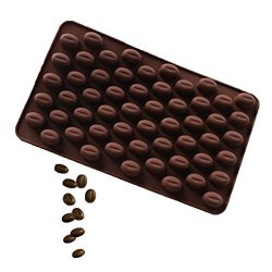 Bolayu Coffee Bean Chocolate Candy Silicone Bakeware Mould