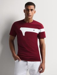 Mens Graphic Slim Red T-Shirt