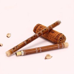 Chinese Musical Instrument G F Key Bamboo Flute For Beginner