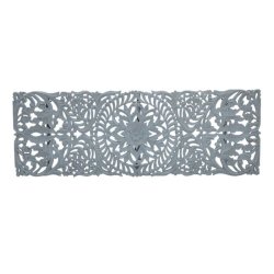 Wooden Magnolia Headboard Panel Wall Mounted Sotran Dekorativ