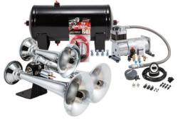 Kleinn Train Horns Complete Triple Train Horn Package With 150 Psi Sealed Air Sy