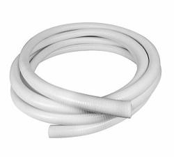 SUN2SOLAR 1.5 Inch Diameter X 50 Feet Length Flexible Pvc Hose Flexible Pipe White Schedule 40 Pvc Perfect For Plumbing Filtration Systems