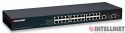 Intellinet 24 Port Fast Ethernet Office Switch-24