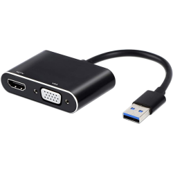 USB 3.0 To Hdmi+vga Video Adapter