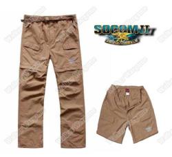 Us Navy Seals Quick Drying Tactical Pants Trousers Can Become Shorts - Desert Tan Xl 36