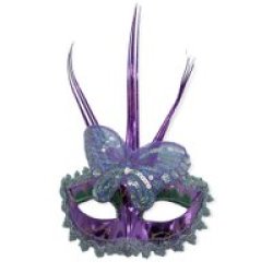 Masquerade Ball Mask Purple