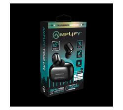 Amplify Zodiac Series Tws Earphones With Charging Case - Black