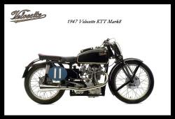 Velocette Ktt MARK8 1947 - Classic Metal Sign