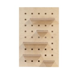 Wooden Pegboard