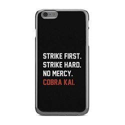 95VIBES Cobra Kai Karate Dojo Strike First Strike Hard No Mercy Phone Cases For Iphone samsung Made In Usa