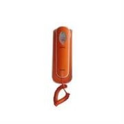 Bell Corded Telephone Rainbow 58200 - Orange Retail Box 1 Year Warranty Bell Corded Telephone Rainbow 58200 - Orange Corded Phone Ringer Hi-lo Flashing