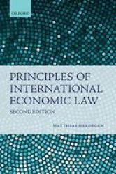 Principles Of International Economic Law Paperback 2nd Revised Edition