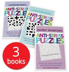 Anti-stress Puzzles Collection - 3 Books Collection