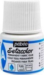 Setacolour Permanent Fabric Glue 45ML